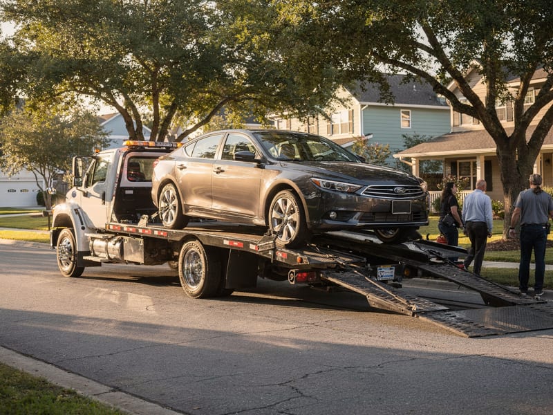 Vehicle Pickup & Towing